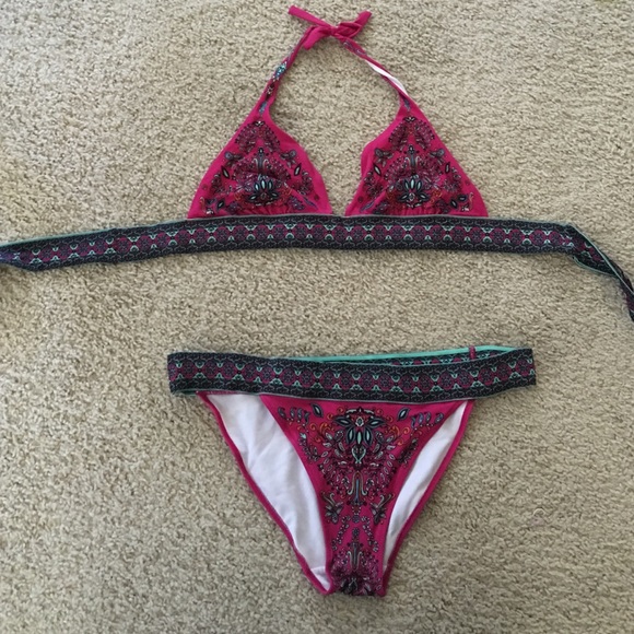 Purple two piece