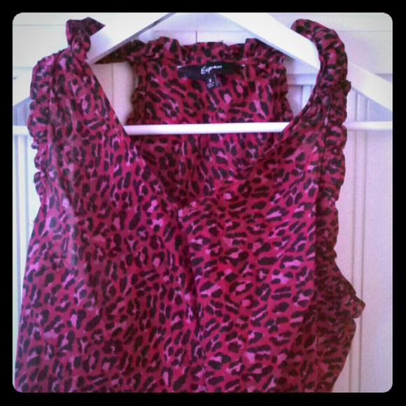 Pink leopard Express tank