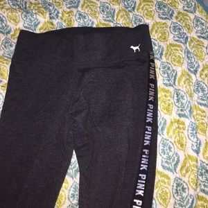 Brand new PINK logo leggings