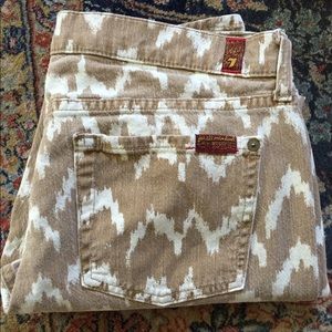 Seven for all Mankind skinny jeans 30 waist USA