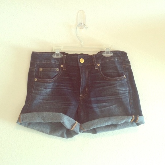 American Eagle Dark Wash Shorts