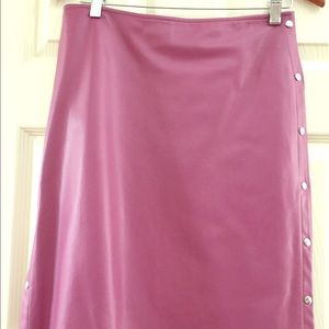 Soft Lamb Leather skirt