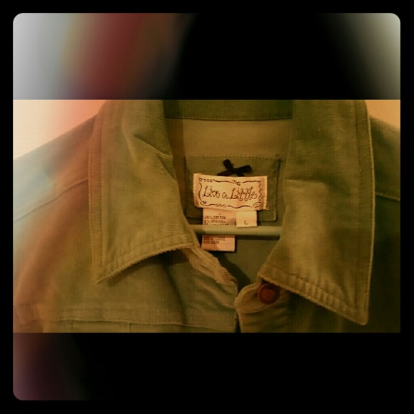 Womens live a little jacket size large