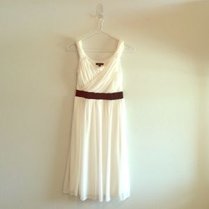 Grecian Style White Dress
