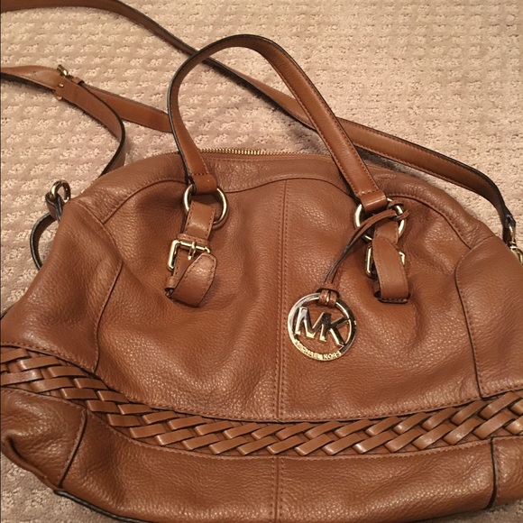 Michael Kors brown purse, used