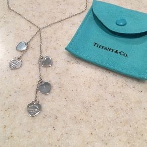 Tiffany & Co 5 heart necklace