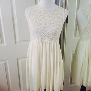 Forever 21 Lace Top Dress