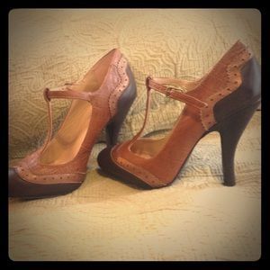 Mary Jane t-strap heels from Francesca's NIB