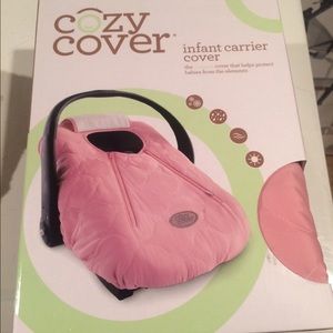 Cozy cover for baby car seat