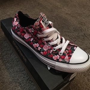 Floral Converse sneaker
