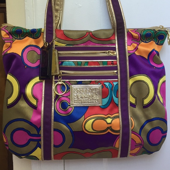 Coach Poppy Tote