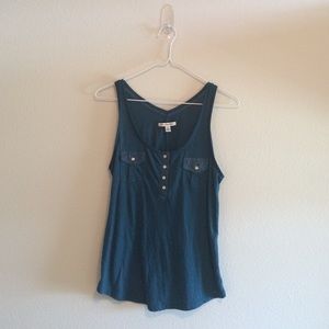 Turquoise American Eagle Tank