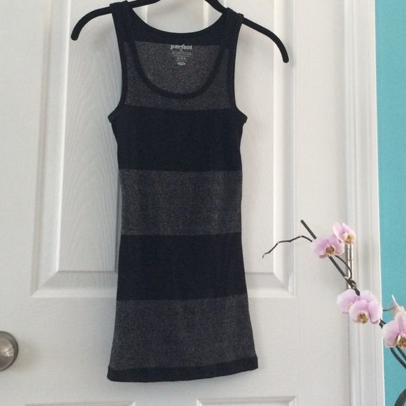 Classic Black & Silver Tank