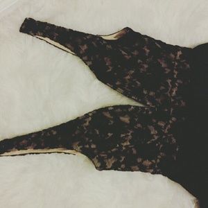 Ark & Co Black Lace Dress