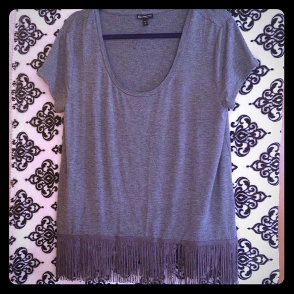 Express fringe top