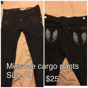 Miss me cargo Capri pants