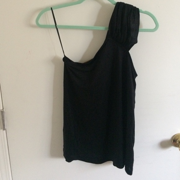 7 for all Mankind one shoulder top - Picture 2 of 4
