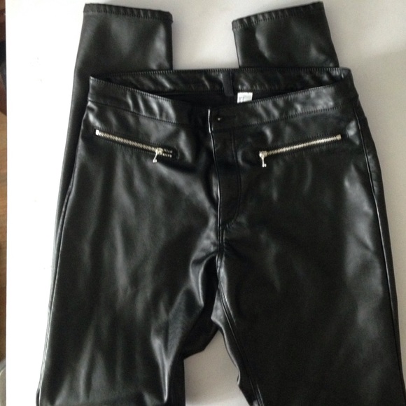H&M Faux Leather Pants!