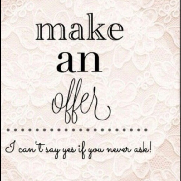 Reasonable offers always welcome!