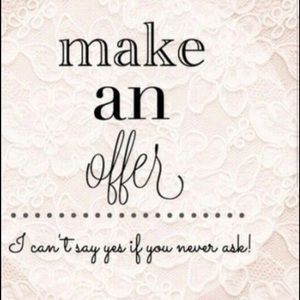 Reasonable offers always welcome!