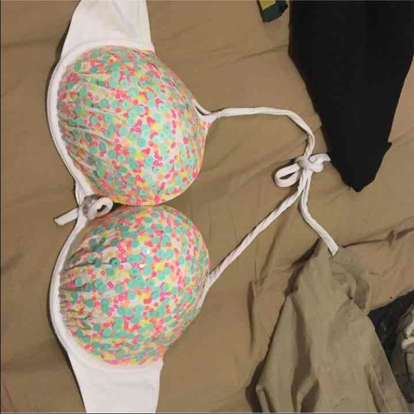 Victoria's Secret push up swim top 36 D