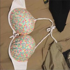 Victoria's Secret push up swim top 36 D