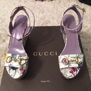 BNIB Authentic Gucci Shanghai Platform Sandals