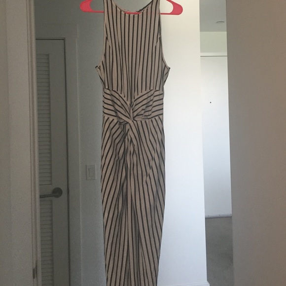 Black and White Stripped Dress