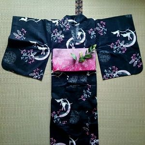 Rabbit Bunny Moon Yukata