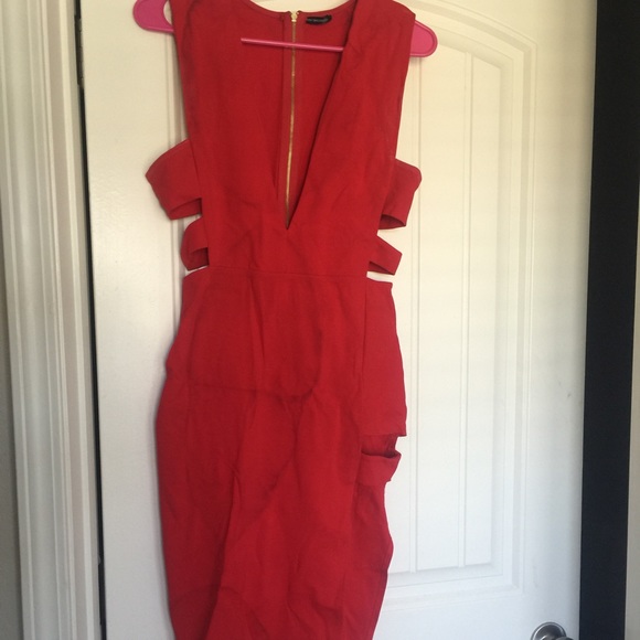 Fire Red Party Dress