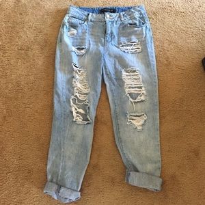 Ripped boyfriend jeans FINAL SALE