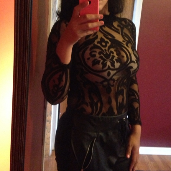 💥transparent bodysuit 💥last one - Picture 3 of 4