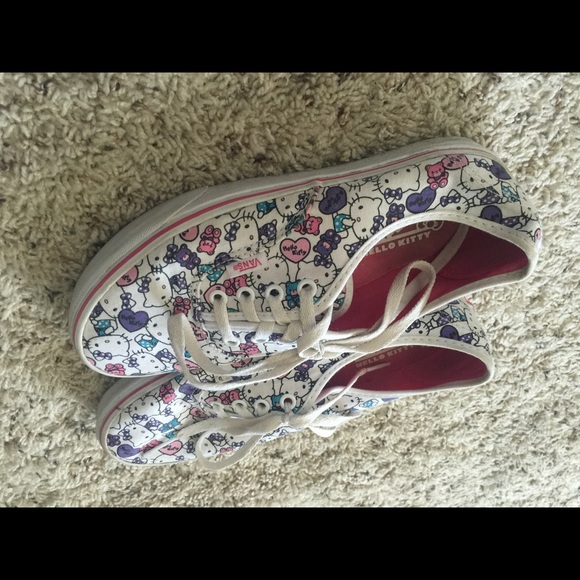 Gently worn Hello Kitty Vans