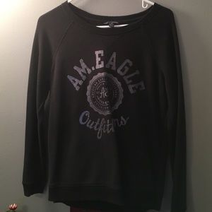 black crew neck