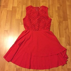 Little red dress NWOT