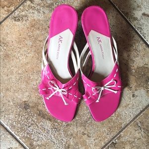 FREE! Anne Klein women's pink sandals, 10