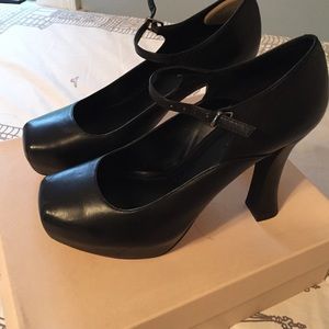 BCBG Platform Mary Jane Heels