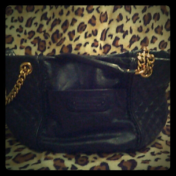 Juicy Couture black leather purse