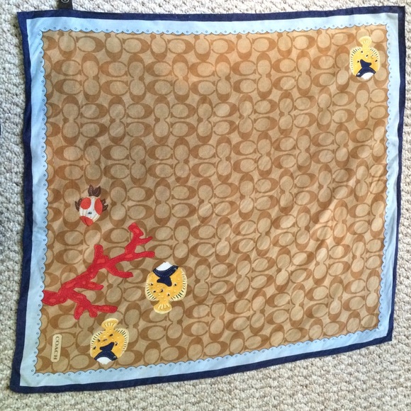 Coach scarf