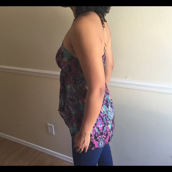 ❌❌SOLD❌❌ Choker bead blousetunic summer beautiful! - Picture 3 of 4