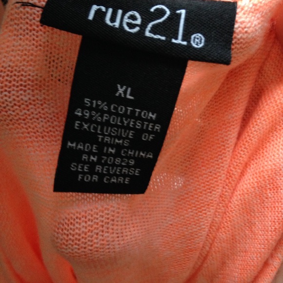 coral long sleeve - Picture 4 of 4