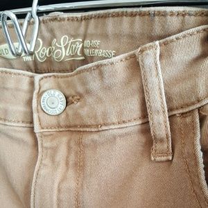 Old Navy Khaki Rockstar Jeans