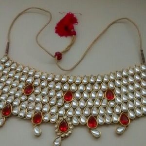 Necklace Set with forehead jewelry