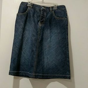 Jean skirt
