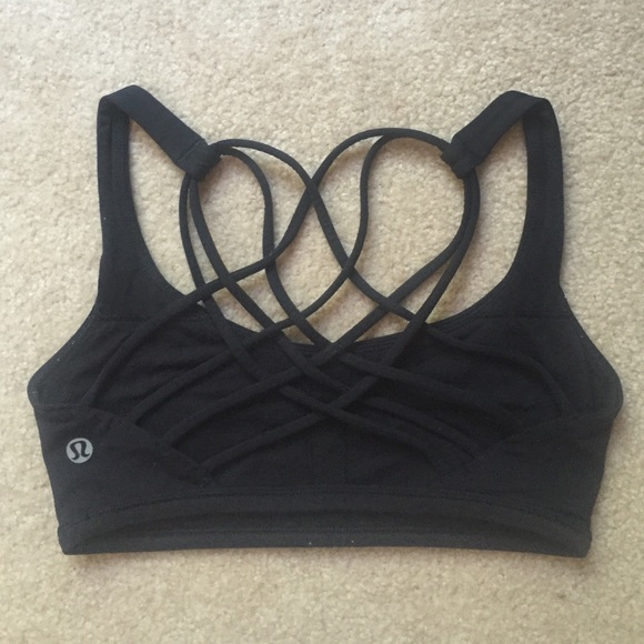 Lululemon Free To Be Wild sports bra (black)