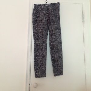 CAbi printed jeans.