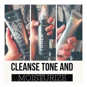 Cleanser, Toner, Preventage