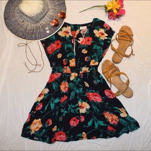 Flirty Floral Summer Dress