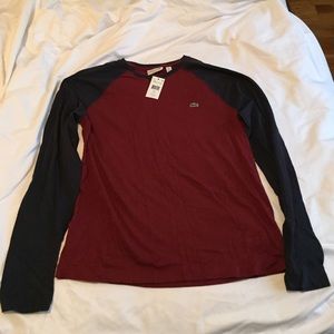 Men's long sleeve Lacoste shirt