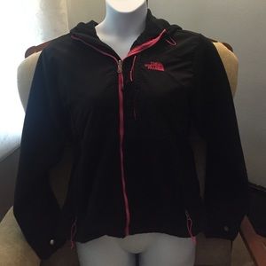Pink & Black North Face Winter Jacket